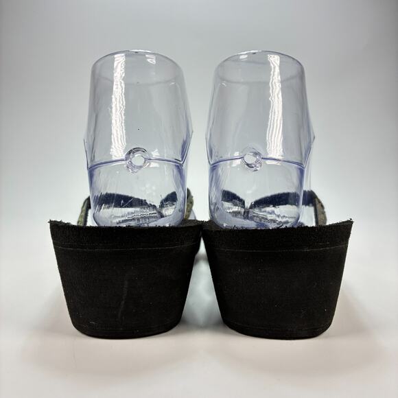 Teva Mush Black Wedge Flip Flop Thong Sandals Comfort Casual Women’s Size 7 - Picture 5 of 9